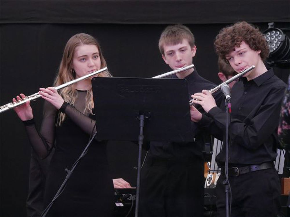 Jazz Band perform at the Cheltenham Jazz Festival  - Image