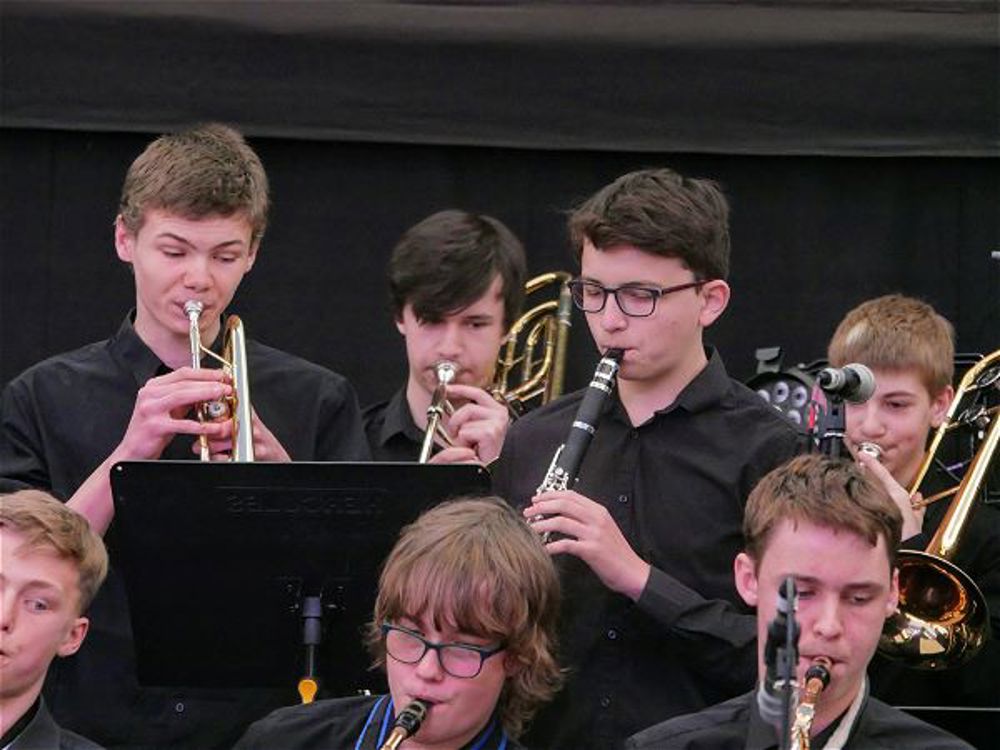 Jazz Band perform at the Cheltenham Jazz Festival  - Image