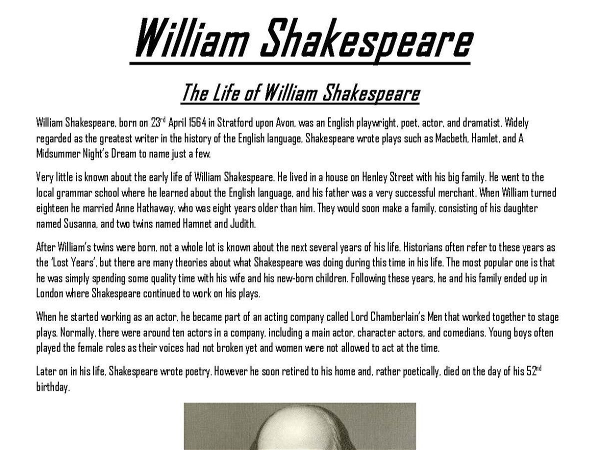 Photo 2 - Year 7 Pupils Pass On Shakespeare Knowledge