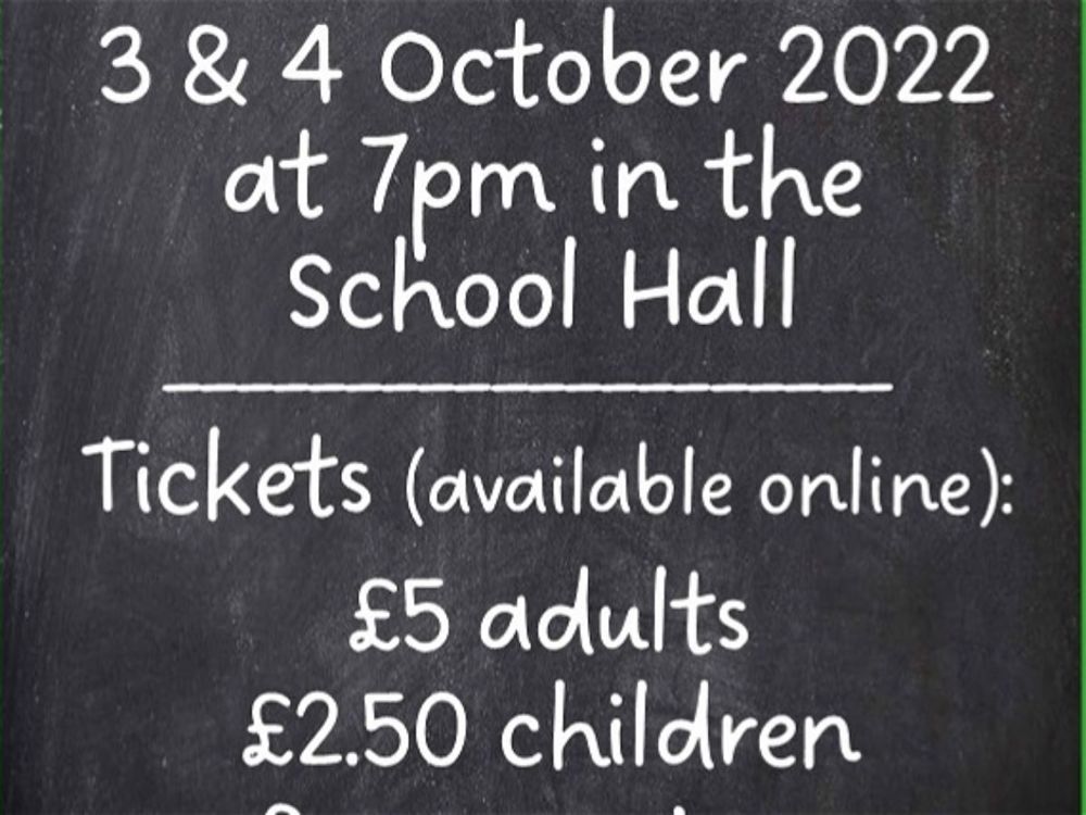 Tickets Available for Next School Production - Image