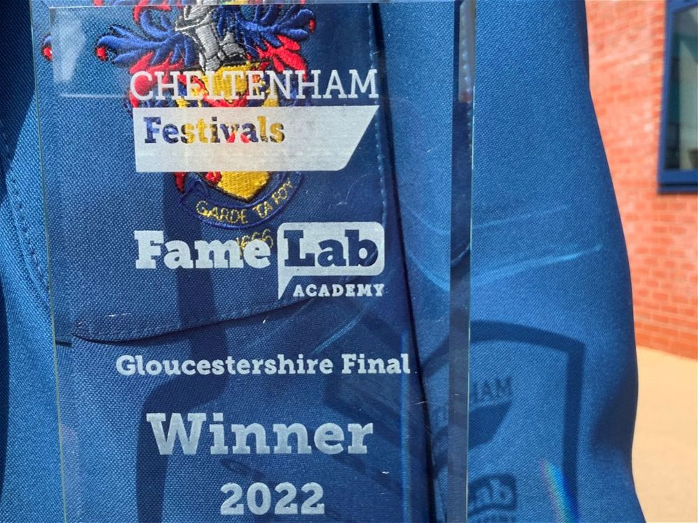 Aditya Wins Gloucestershire FameLab STEM Final - Image