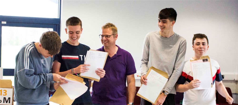 Students Celebrate A Level Success