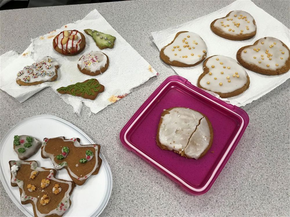 Christmas Baking In The German Department - Image