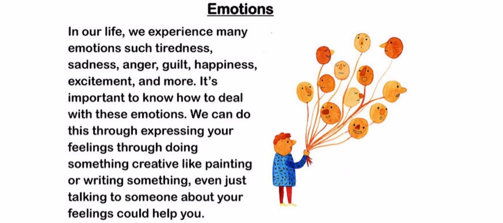Year 7 and Year 8 PSHE: Emotions, Mental Health and Self-Care