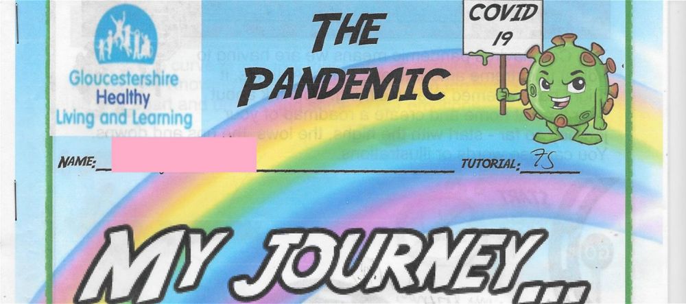 Year 7-10 Pupils Continue With PSHE Rainbow Journals