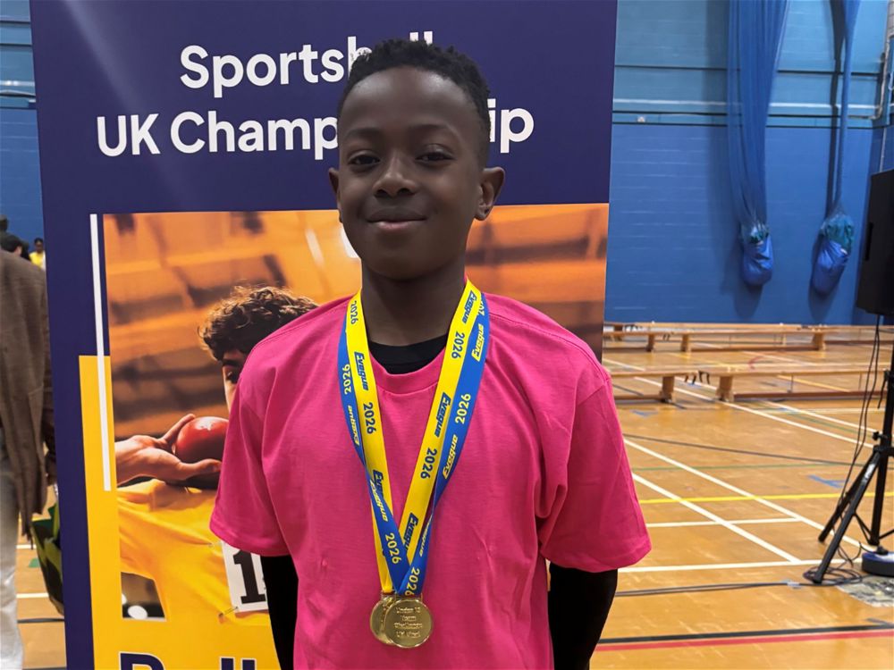 Year 7 Pupil Goes for Gold at National Athletics Event - Image