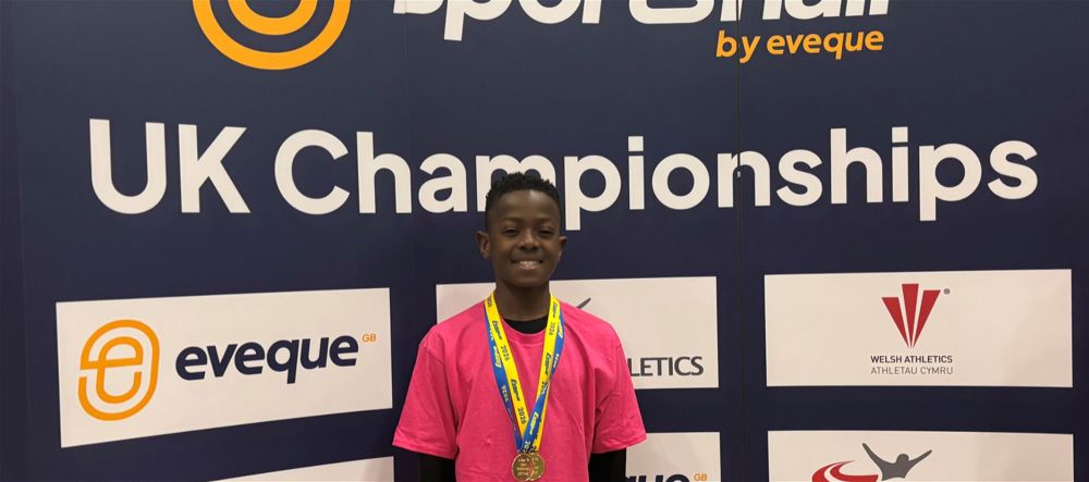 Year 7 Pupil Goes for Gold at National Athletics Event