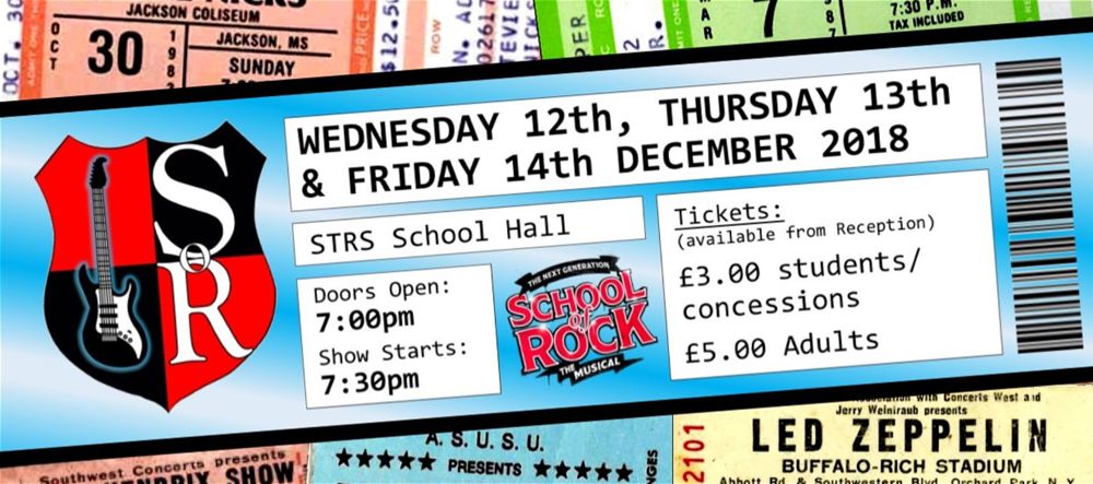 SCHOOL OF ROCK - Tickets selling fast!