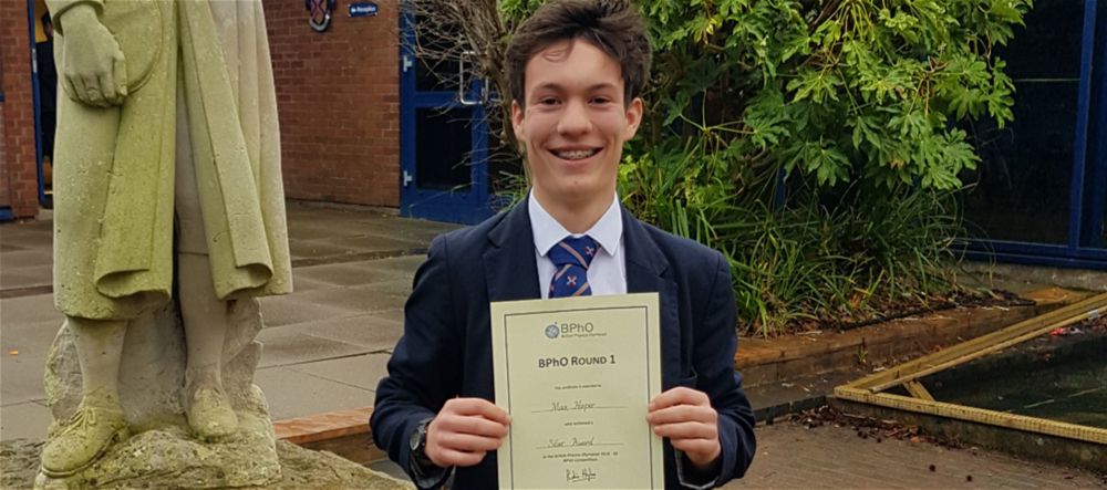 British Physics Olympiad Success