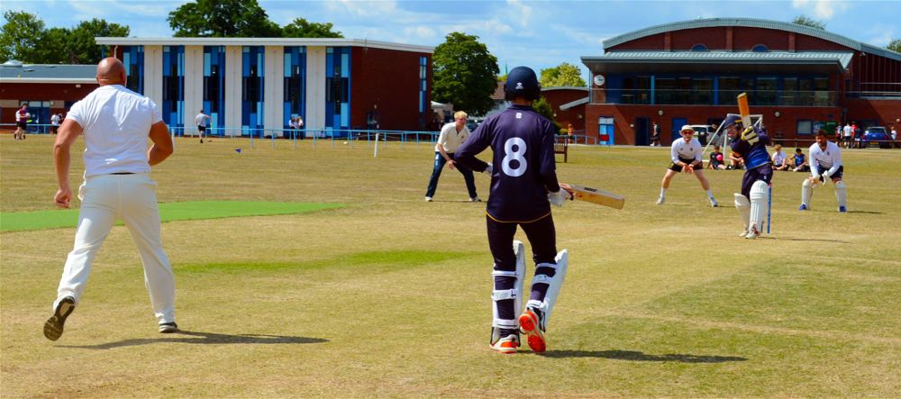 Staff vs Pupils Cricket