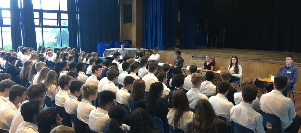 Former students offer advice to current Year 12 students