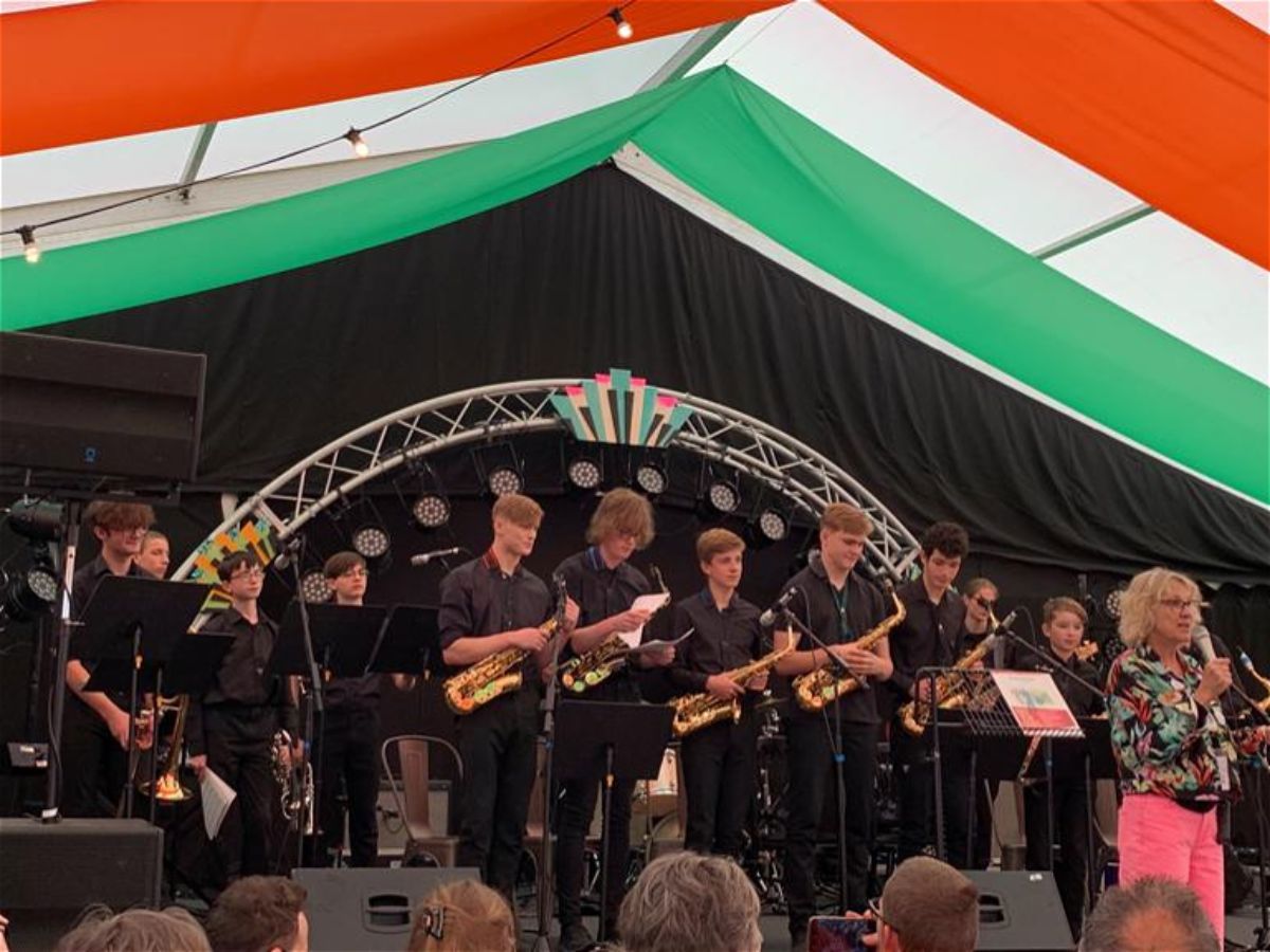 Photo 1 - STRS Jazz Band Performs Cheltenham Jazz Festival