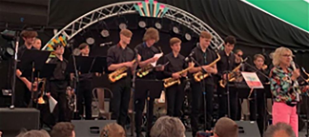 STRS Jazz Band Performs Cheltenham Jazz Festival