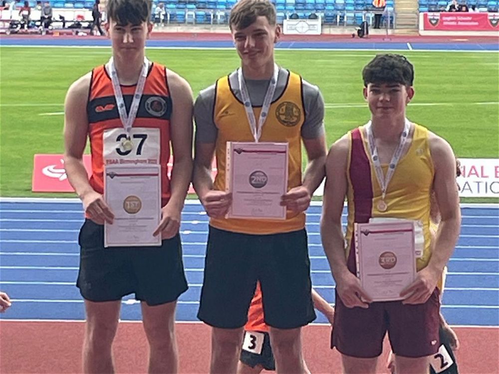 Year 10 Student Shines at English Schools Athletics Championships  - Image