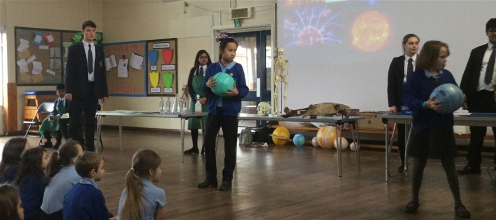 Fun Science Assembly at Local Primary School