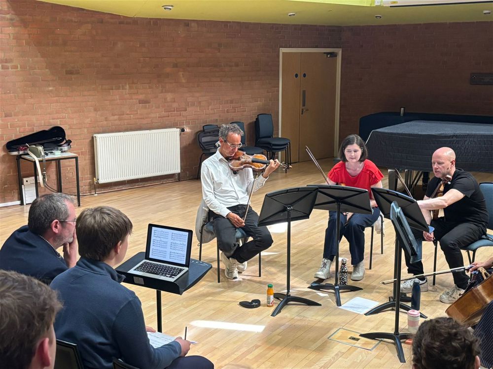 Year 10 Pupil Shortlisted in Carducci String Quartet Young Composers’ Competition - Image