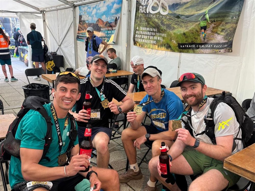 Old Richians Run Hadrian's Wall - Image
