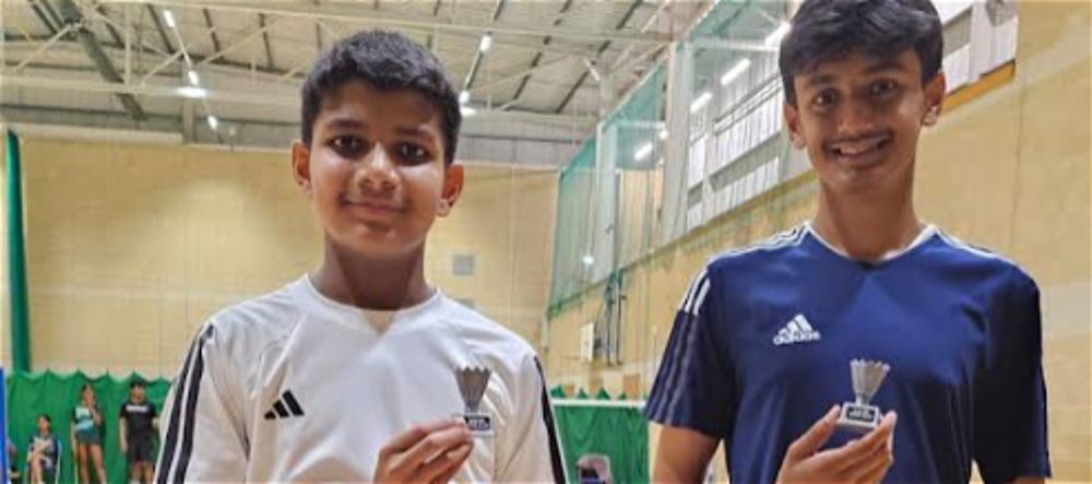 Badminton Doubles Silver
