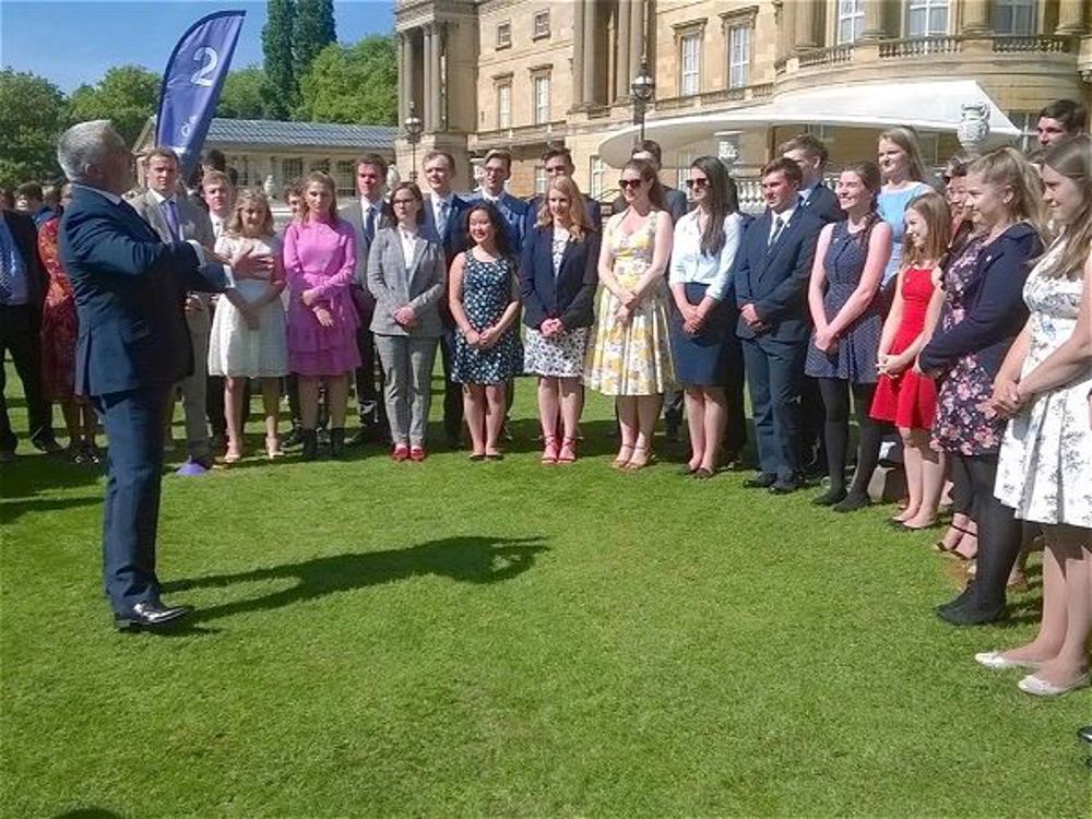 Duke of Edinburgh Gold Awards at Buckingham Palace 17th May 2018 - Image