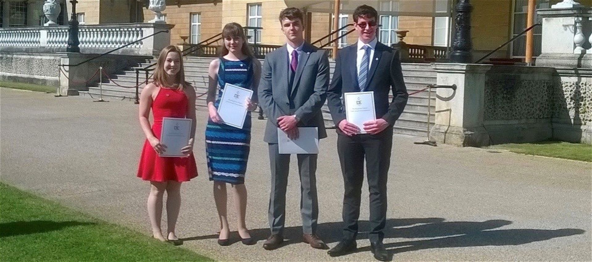 Duke of Edinburgh Gold Awards at Buckingham Palace 17th May 2018