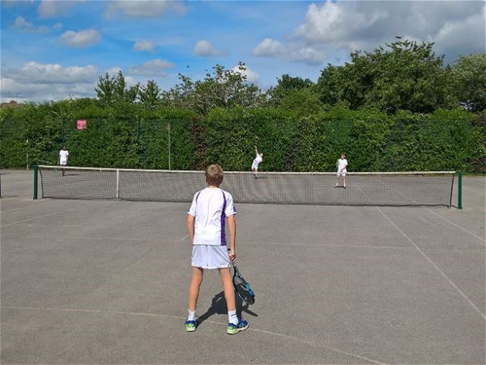 Tennis V Cleeve School - Image