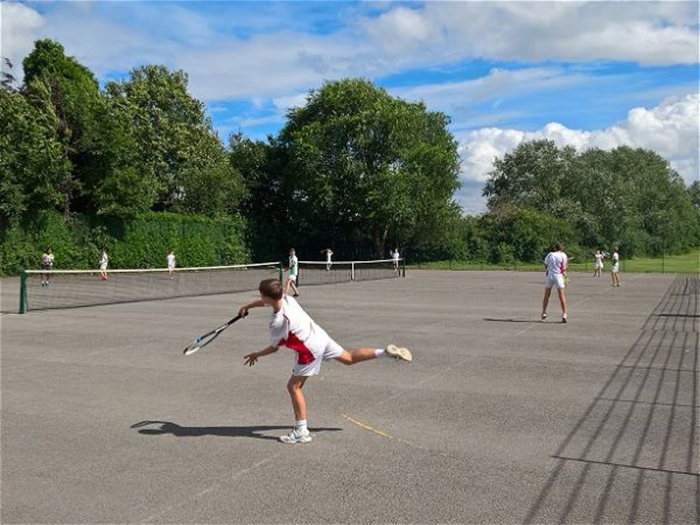 Tennis V Cleeve School - Image