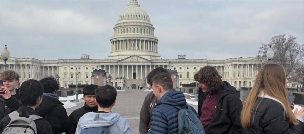 Pupils Meet British Ambassador During US Study Visit