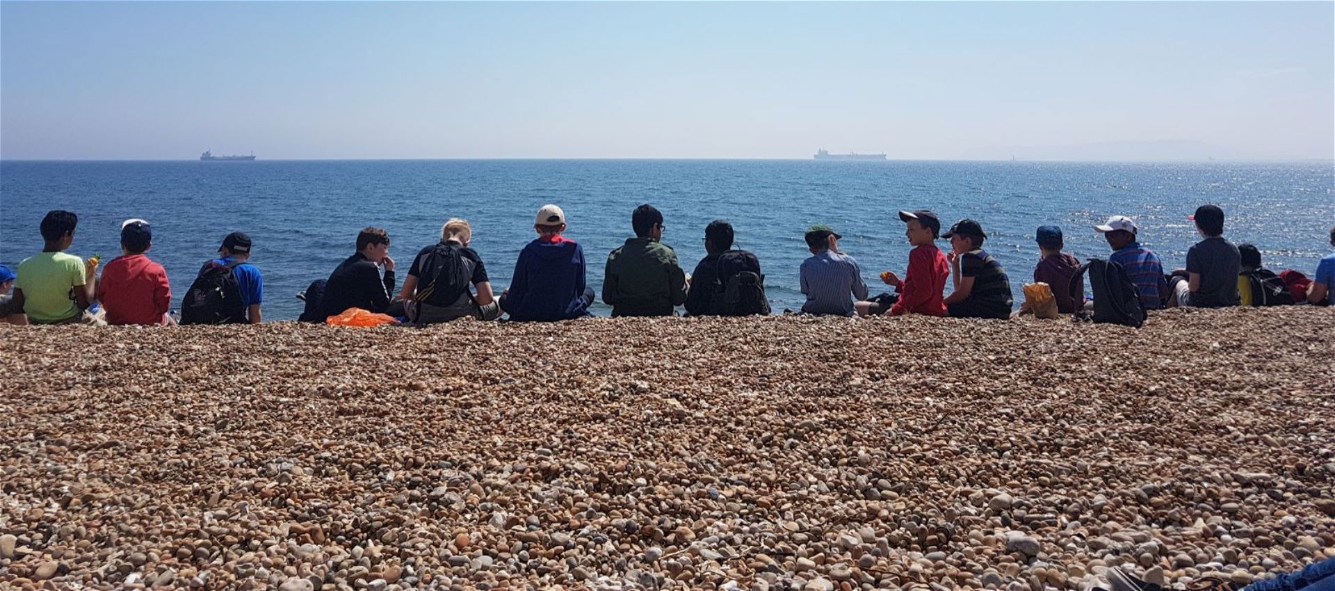 Year 7 Arrive at Osmington Bay