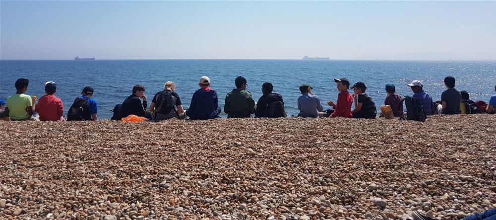 Year 7 Arrive at Osmington Bay