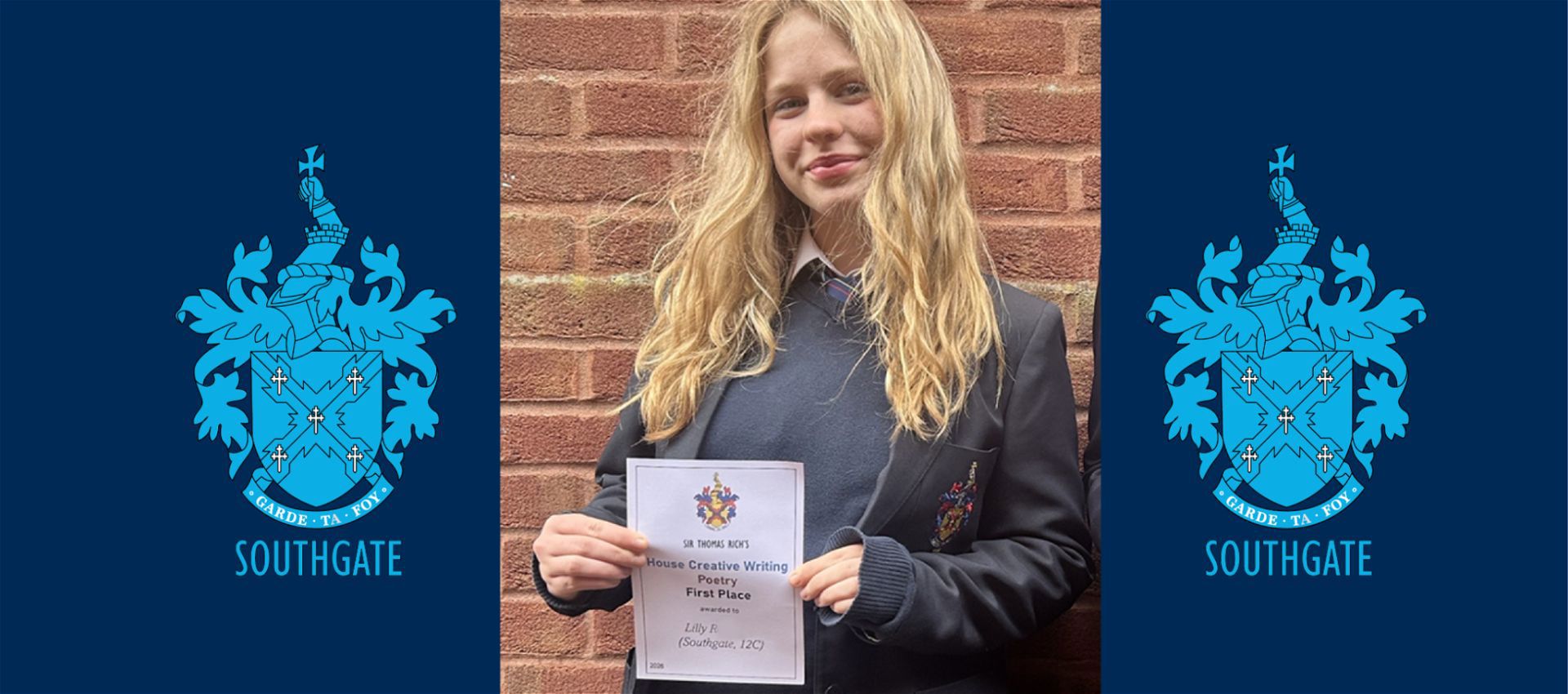 Southgate Wins House Creative Writing Competition 