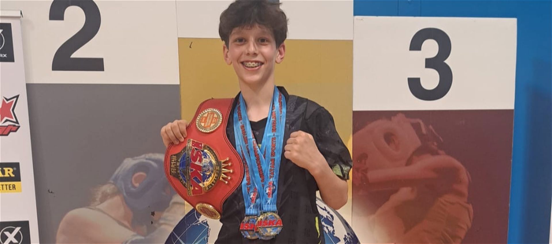 Kickboxing Double English Champion