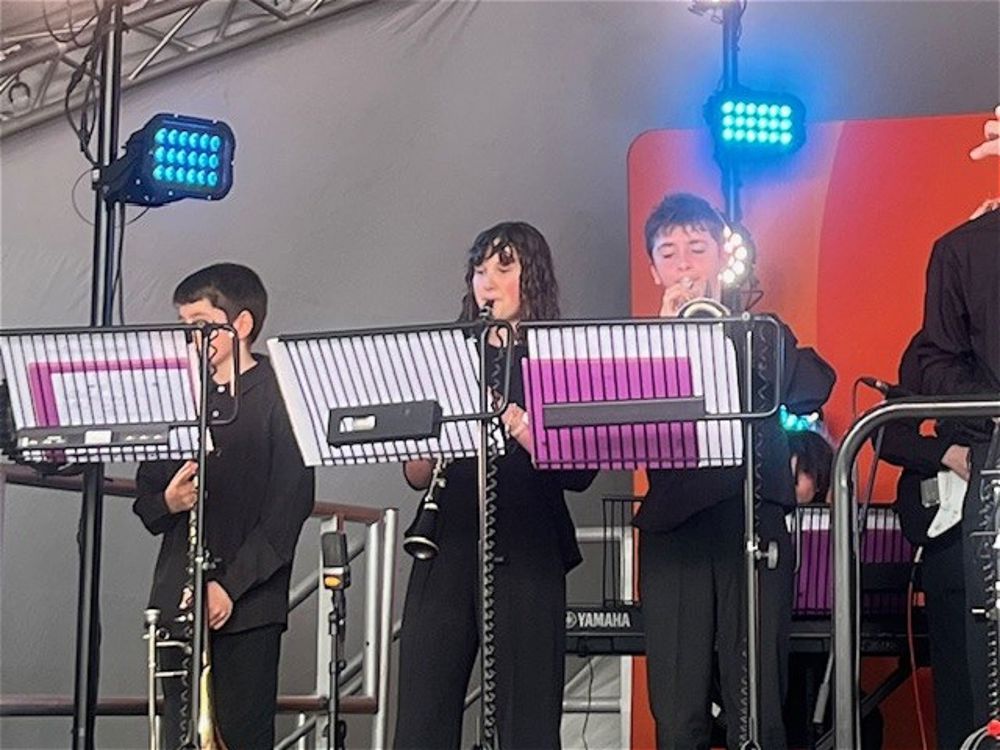 Jazz Band Perform at Cheltenham Jazz Festival - Image