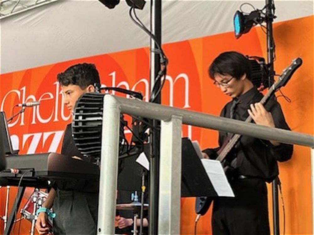 Jazz Band Perform at Cheltenham Jazz Festival - Image