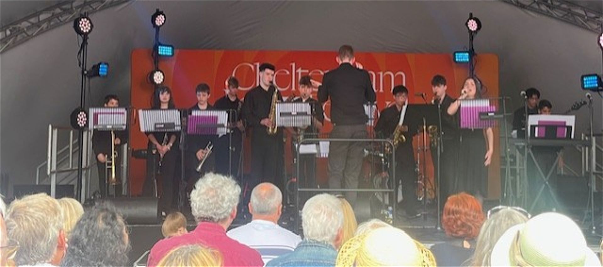 Jazz Band Perform at Cheltenham Jazz Festival