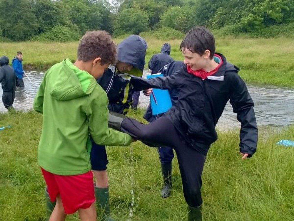 Year 7 Fieldwork - River Churn - Image