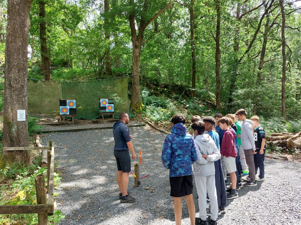 Year 8 Enjoying Lakeside - Image