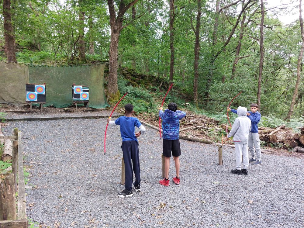 Year 8 Enjoying Lakeside - Image