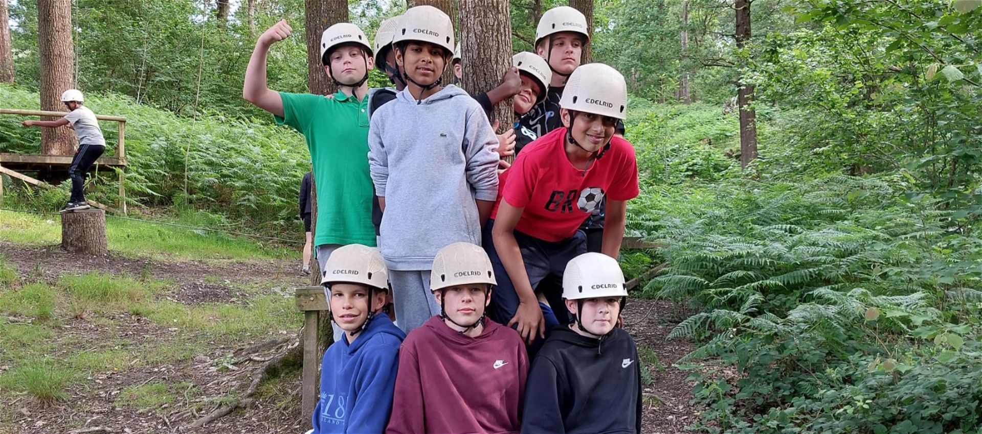Year 8 Enjoying Lakeside