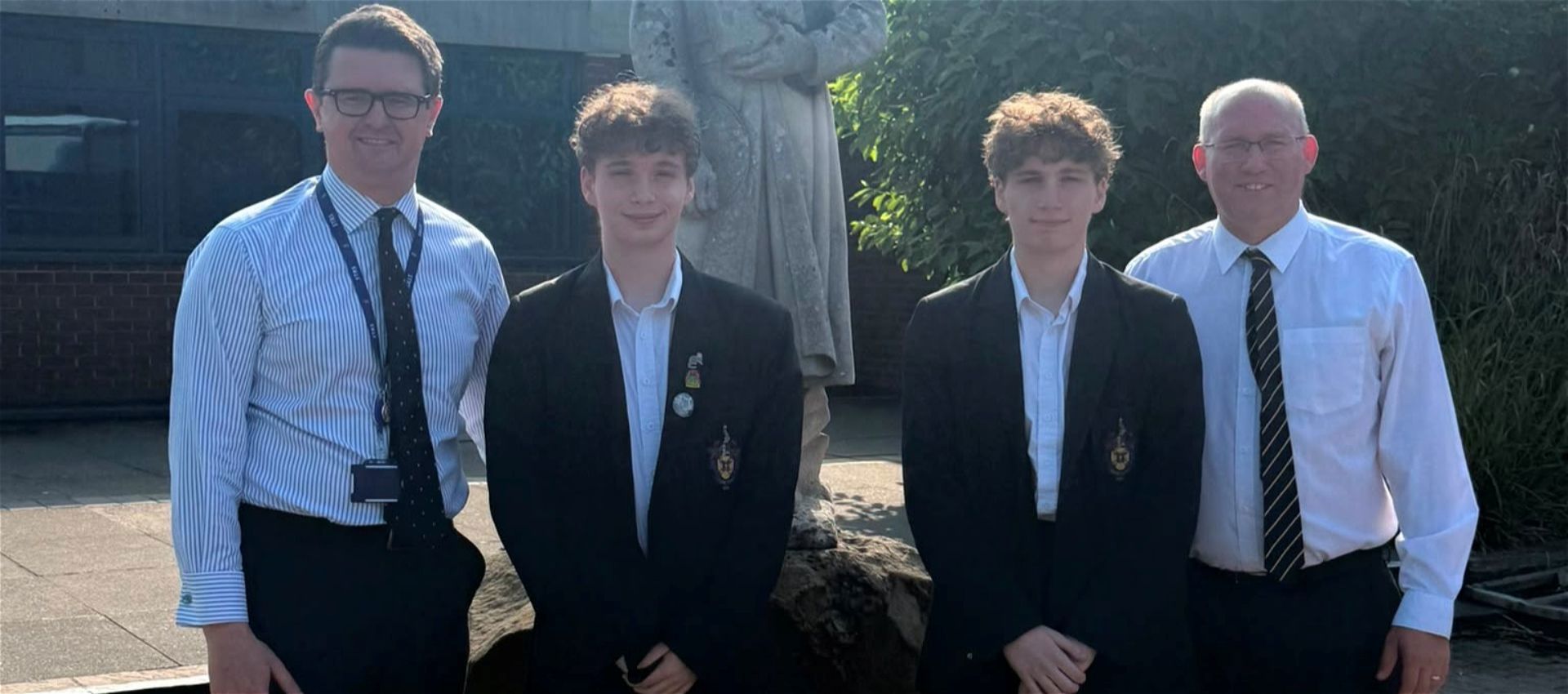 School Honours Awarded to Twin Brothers