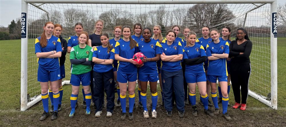 Girls' Football Team Wins First Ever Match