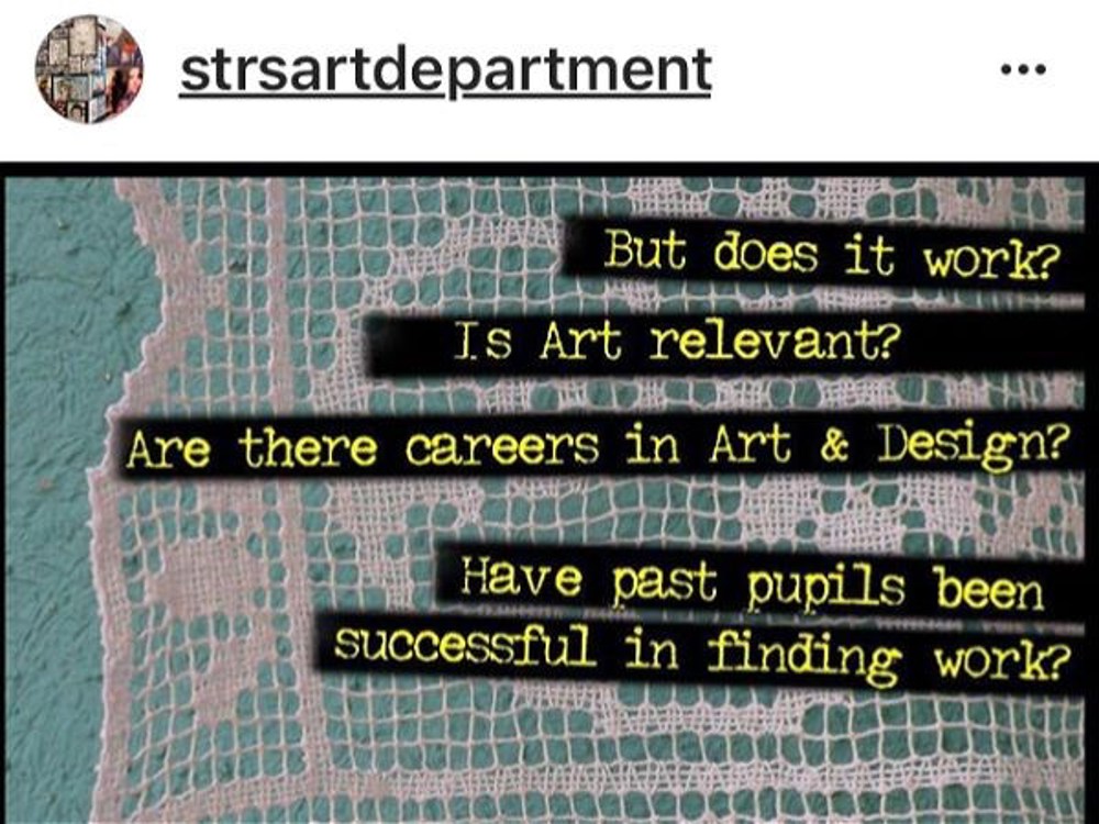 The Art Department are now live on Instagram. - Image