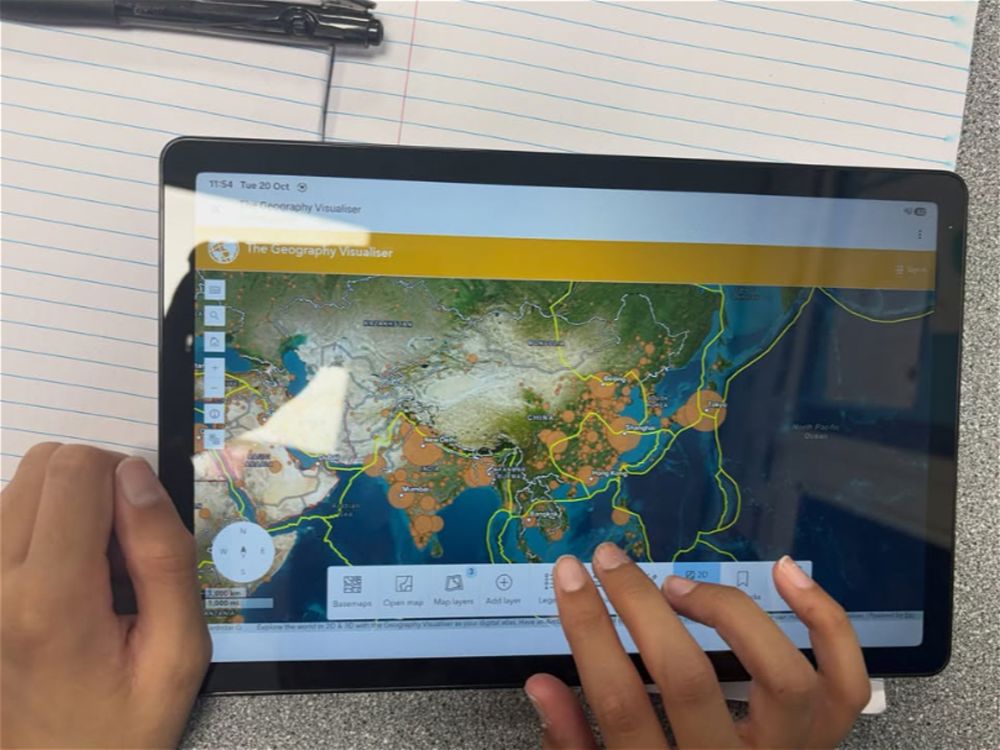 New iPads with GIS Courtesy of PTFA - Image