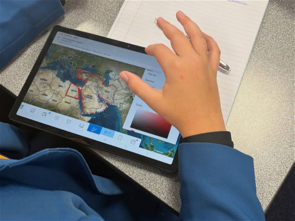 New iPads with GIS Courtesy of PTFA - Image