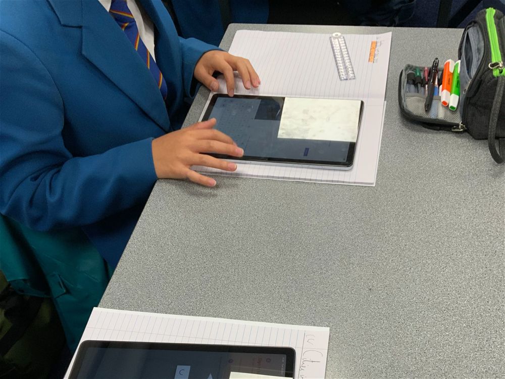 New iPads with GIS Courtesy of PTFA - Image