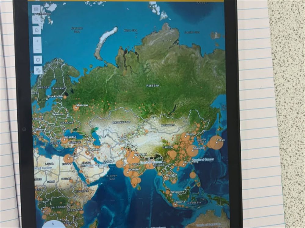 New iPads with GIS Courtesy of PTFA - Image