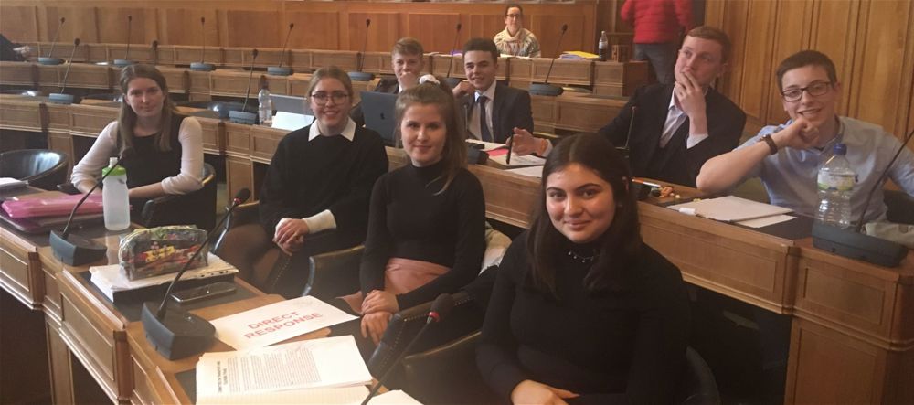 Debate society win the regional European Youth Parliament debates