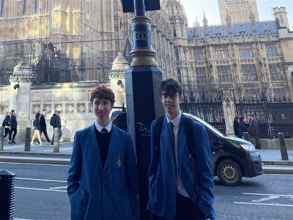 Pupils Represent School at House of Lords Justice Reception - Image