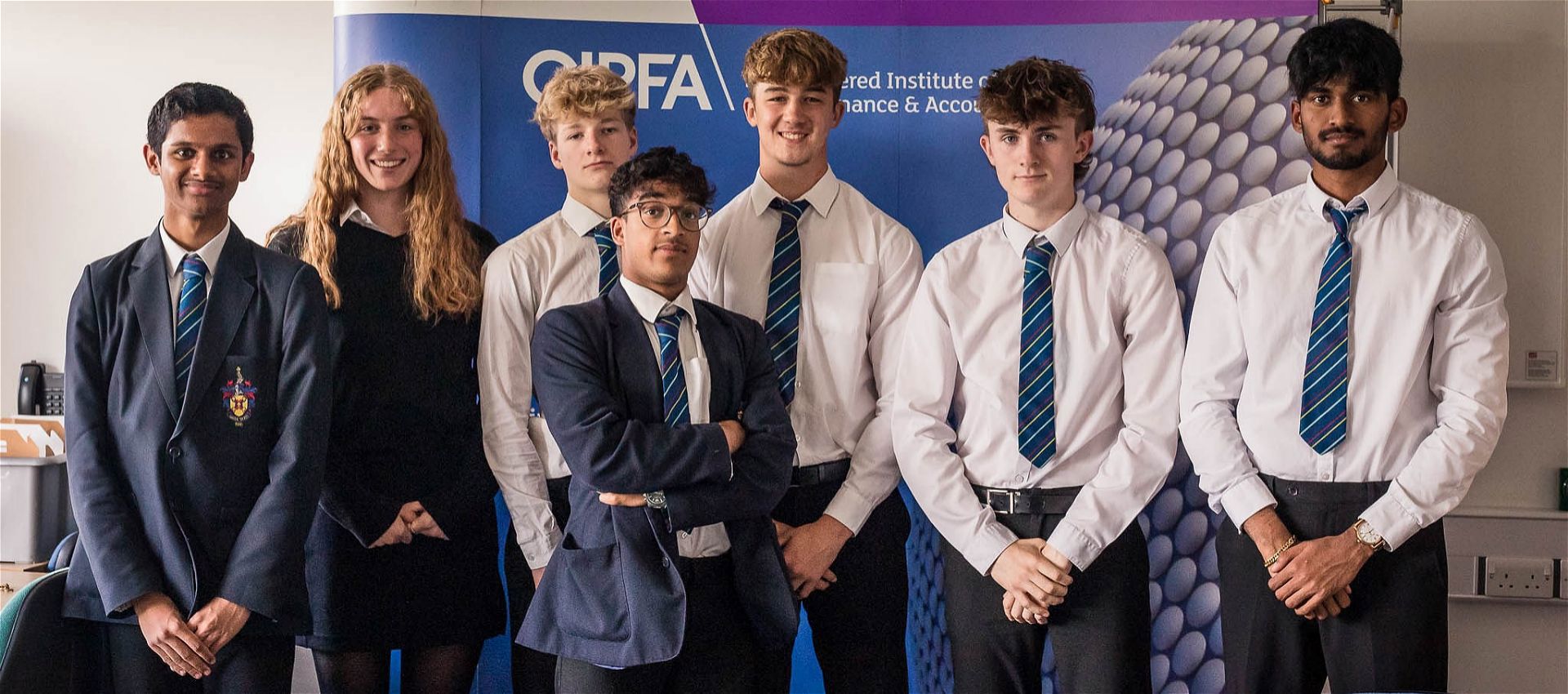 Year 12 Students at CIPFA Games