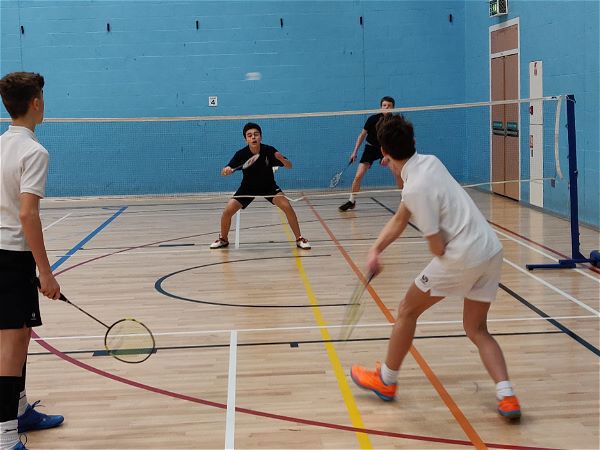 Photo 1 - KS4 Badminton team come second in Gloucestershire School Game's County Finals.