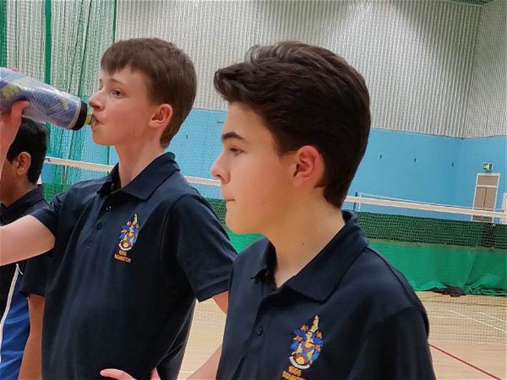 KS4 Badminton team come second in Gloucestershire School Game's County Finals. - Image